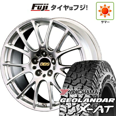 【新品国産車用5穴114.3】 夏タイヤ ホイール4本セット 235/60R18 ヨコハマ ジオランダー X-AT G016 OWL BBS JAPAN RE-V 7.5J 18インチ(送料無料)