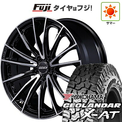 【新品国産車用5穴114.3】 夏タイヤ ホイール4本セット 235/60R18 ヨコハマ ジオランダー X-AT G016 OWL RAYS レイズ ベルサス ヴォウジェ SE SPEC-M 7J 18インチ(送料無料)