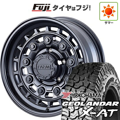 【新品】デリカD5 夏タイヤ ホイール4本セット 245/70R16 ヨコハマ ジオランダー X-AT G016 OWL モーターファーム ローグナイン 7J 16インチ(送料無料)｜フジコーポレーション