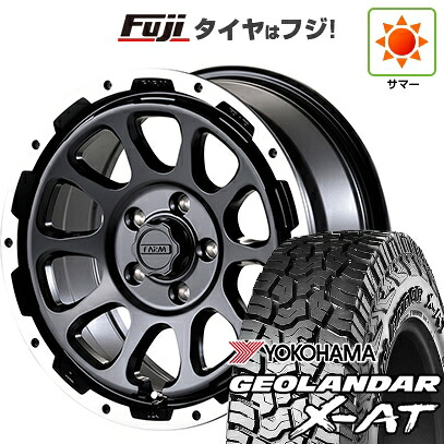 【新品】デリカD5 夏タイヤ ホイール4本セット 245/70R16 ヨコハマ ジオランダー X-AT G016 OWL モーターファーム ファームD10 7J 16インチ(送料無料)|フジコーポレーション