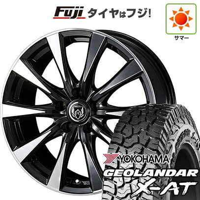 【新品国産車用5穴114.3】 夏タイヤ ホイール4本セット 225/65R17 ヨコハマ ジオランダー X-AT G016 OWL WEDS ウェッズ ライツレー DI 7J 17インチ(送料無料)|フジコーポレーション