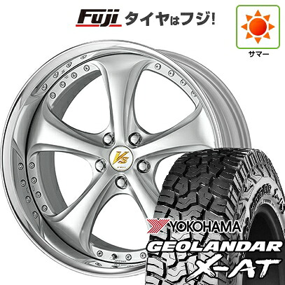 【新品国産車用5穴114.3】 夏タイヤ ホイール4本セット 235/60R18 ヨコハマ ジオランダー X-AT G016 OWL WORK ワーク VS VS-KF# 7.5J 18インチ(送料無料)