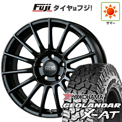 【新品国産車用5穴114.3】 夏タイヤ ホイール4本セット 235/60R18 ヨコハマ ジオランダー X-AT G016 OWL OZ スーパーツーリズモ LM 8J 18インチ(送料無料)