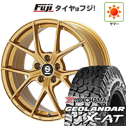 【新品国産車用5穴114.3】 夏タイヤ ホイール4本セット 235/60R18 ヨコハマ ジオランダー X-AT G016 OWL OZ SPARCO ポディオ 8J 18インチ(送料無料)
