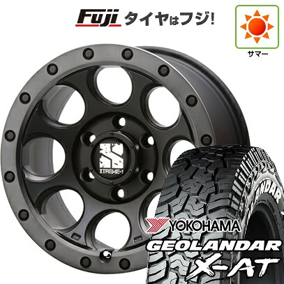 【新品】デリカD5 夏タイヤ ホイール4本セット 225/70R16 ヨコハマ ジオランダー X-AT G016 WL MLJ エクストリームJ XJ03 7J 16インチ(送料無料)