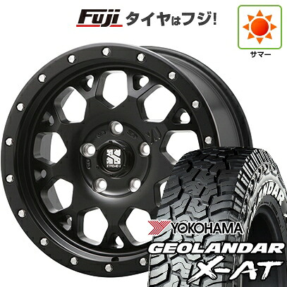 【新品】デリカD5 夏タイヤ ホイール4本セット 225/70R16 ヨコハマ ジオランダー X-AT G016 WL MLJ エクストリームJ XJ04 7J 16インチ(送料無料)