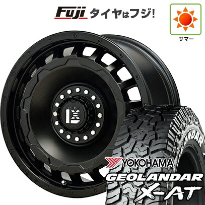【新品】デリカD5 夏タイヤ ホイール4本セット 225/70R16 ヨコハマ ジオランダー X-AT G016 WL オフビート レクセル スワッガー 7J 16インチ(送料無料)