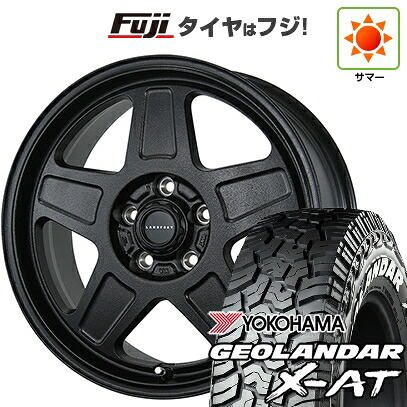 【新品】デリカD5 夏タイヤ ホイール4本セット 225/70R16 ヨコハマ ジオランダー X-AT G016 WL トピー ランドフット GWD 数量限定 7J 16インチ(送料無料)