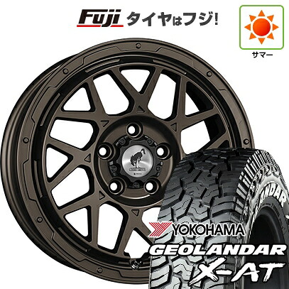 【新品】デリカD5 夏タイヤ ホイール4本セット 225/70R16 ヨコハマ ジオランダー X-AT G016 WL スーパースター ロディオドライブ 8M MONO 7J 16インチ(送料無料)|フジコーポレーション
