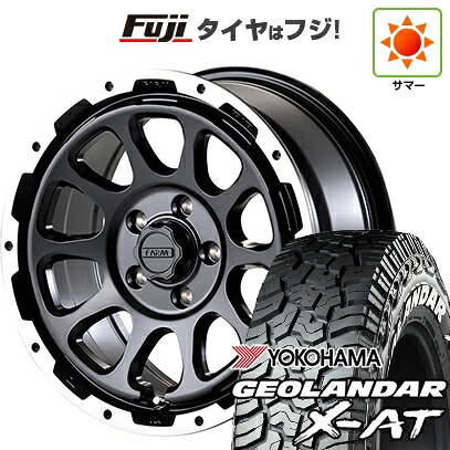 【新品】デリカD5 夏タイヤ ホイール4本セット 225/70R16 ヨコハマ ジオランダー X-AT G016 WL モーターファーム ファームD10 7J 16インチ(送料無料) 117,400円