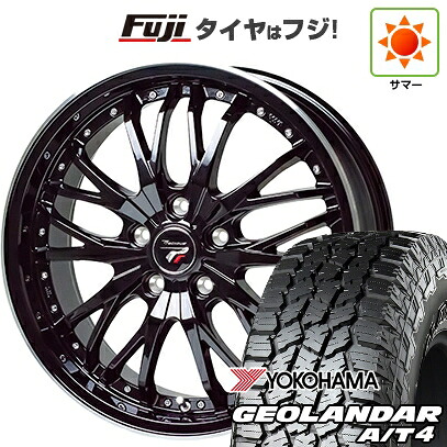 【新品国産車用5穴114.3】 夏タイヤ ホイール4本セット 225/60R18 ヨコハマ ジオランダー A/T4 G018 RBL ホットスタッフ プレシャス HM-3 8J 18インチ(送料無料)｜フジコーポレーション