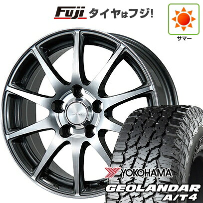 【新品国産車用5穴114.3】 夏タイヤ ホイール4本セット 225/60R18 ヨコハマ ジオランダー A/T4 G018 RBL ブリヂストン エコフォルム CRS23 7J 18インチ(送料無料)|フジコーポレーション