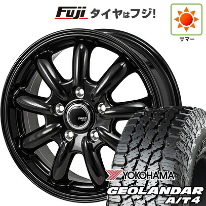 【新品国産車用5穴100】 夏タイヤ ホイール4本セット 225/60R17 ヨコハマ ジオランダー A/T4 G018 RBL モンツァ ZACK JP-209 7J 17インチ(送料無料)