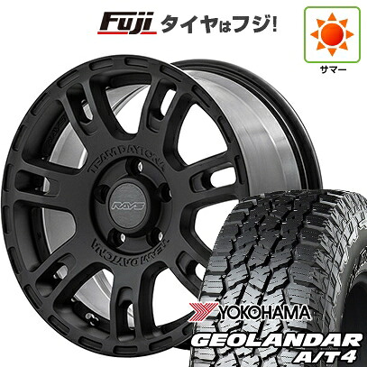 【新品】デリカD5 夏タイヤ ホイール4本セット 225/70R16 ヨコハマ ジオランダー A/T4 G018 RBL RAYS レイズ デイトナ D207 7J 16インチ(送料無料)｜フジコーポレーション