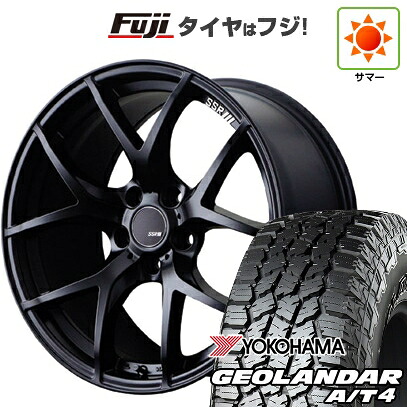 【新品国産車用5穴114.3】 夏タイヤ ホイール4本セット 225/65R17 102 H ヨコハマ ジオランダー A/T4 G018 RBL SSR GT GTV03 7J 17インチ(送料無料)