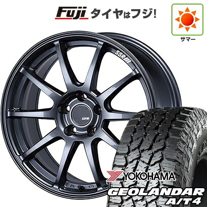 【新品国産車用5穴114.3】 夏タイヤ ホイール4本セット 225/60R18 ヨコハマ ジオランダー A/T4 G018 RBL SSR GT GTV02 グラファイトガンメタ【限定】 8J 18インチ(送料無料)｜フジコーポレーション 109,800円