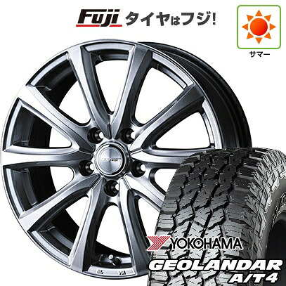 【新品国産車用5穴114.3】 夏タイヤ ホイール4本セット 225/60R18 ヨコハマ ジオランダー A/T4 G018 RBL WEDS ウェッズ ジョーカー スマッシュ 7.5J 18インチ(送料無料)｜フジコーポレーション