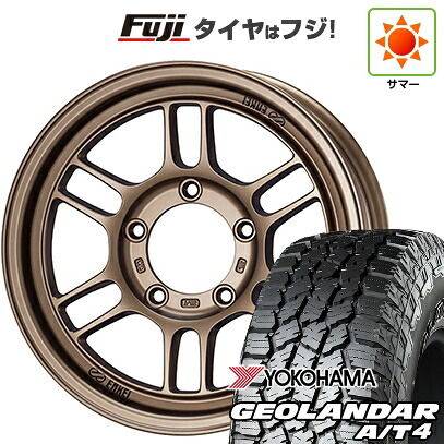 【新品】デリカD5 夏タイヤ ホイール4本セット 245/70R16 ヨコハマ ジオランダー A/T4 G018 RBL ENKEI エンケイ ALLROAD RPT1 7J 16インチ(送料無料) 108,550円