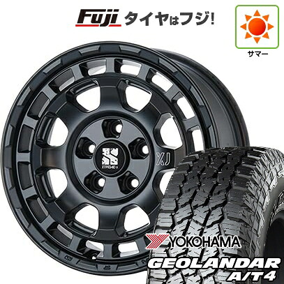 【新品】デリカD5 夏タイヤ ホイール4本セット 245/70R16 ヨコハマ ジオランダー A/T4 G018 OWL/RBL MLJ エクストリームJ サバンザ 7J 16インチ(送料無料)