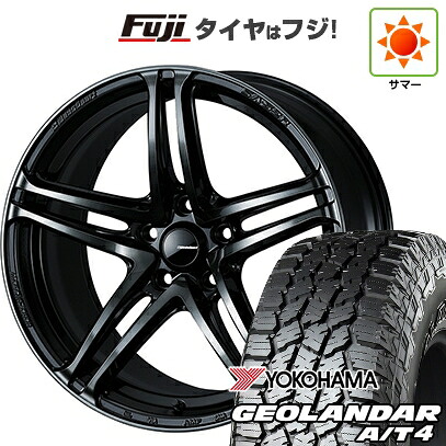 【新品国産車用5穴114.3】 夏タイヤ ホイール4本セット 225/55R18 ヨコハマ ジオランダー A/T4 G018 RBL WEDS ウェッズスポーツ SA-52R 8J 18インチ(送料無料)｜フジコーポレーション
