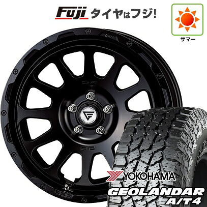 【新品国産車用5穴114.3】 夏タイヤ ホイール4本セット 235/60R18 ヨコハマ ジオランダー A/T4 G018 RBL デルタフォース オーバル 8J 18インチ(送料無料)｜フジコーポレーション