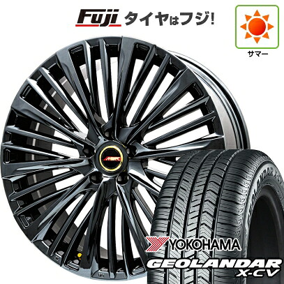 【新品国産車用5穴114.3】 夏タイヤ ホイール4本セット 245/45R20 ヨコハマ ジオランダー X-CV G057 プレミックス MER-X BMC 8.5J 20インチ(送料無料)｜フジコーポレーション
