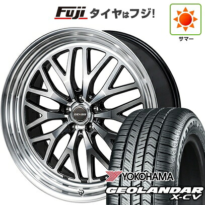 【新品国産車用5穴114.3】 夏タイヤ ホイール4本セット 265/40R22 ヨコハマ ジオランダー X-CV G057 モンツァ ジェクシス GM210 9J 22インチ(送料無料)｜フジコーポレーション
