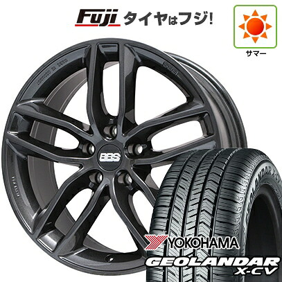 【新品】40系アルファード/ヴェルファイア用 夏タイヤ ホイール4本セット 245/45R20 ヨコハマ ジオランダー X-CV G057 BBS GERMANY SX クリスタルブラック 9J 20インチ(送料無料)