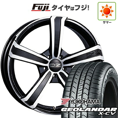 【新品国産車用5穴114.3】 夏タイヤ ホイール4本セット 245/45R20 ヨコハマ ジオランダー X-CV G057 OZ モンテカルロHLT【限定】 8.5J 20インチ(送料無料)｜フジコーポレーション