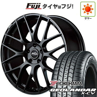 【新品国産車用5穴114.3】 夏タイヤ ホイール4本セット 235/55R19 ヨコハマ ジオランダー X-CV G057 MID WHEELS MID EXCLUSIVE 028F 7.5J 19インチ(送料無料)|フジコーポレーション