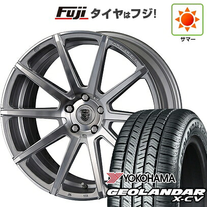 【新品国産車用5穴114.3】 夏タイヤ ホイール4本セット 245/45R20 ヨコハマ ジオランダー X-CV G057 クリムソン クラブリネア マルディーニ FF 8.5J 20インチ(送料無料)