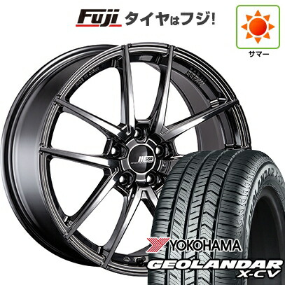 【新品国産車用5穴114.3】 夏タイヤ ホイール4本セット 255/45R20 ヨコハマ ジオランダー X-CV G057 SSR ライナー タイプ10モノブロック 8.5J 20インチ(送料無料)