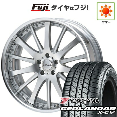 【新品国産車用5穴114.3】 夏タイヤ ホイール4本セット 265/40R22 ヨコハマ ジオランダー X-CV G057 WALD ヴァルド ポルトフィーノ 2P P12-C 9J 22インチ(送料無料)｜フジコーポレーション