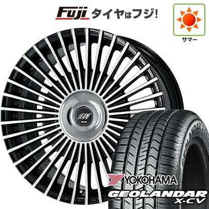 【新品国産車用5穴114.3】 夏タイヤ ホイール4本セット 245/45R20 ヨコハマ ジオランダー X-CV G057 WORK ワーク イミッツ シュトラール 8.5J 20インチ(送料無料)｜フジコーポレーション 177,000円