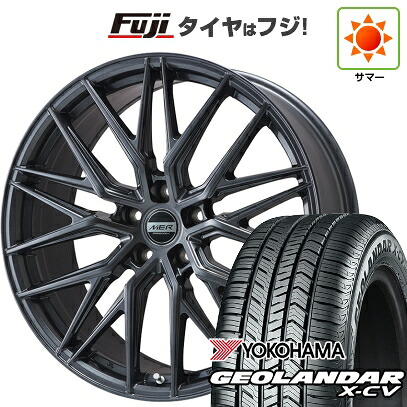 【新品】40系アルファード/ヴェルファイア用 夏タイヤ ホイール4本セット 245/45R20 ヨコハマ ジオランダー X-CV G057 プレミックス MER XMESH ディープグレー 8.5J 20インチ(送料無料) 154,600円