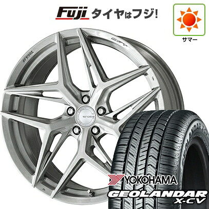 【新品国産車用5穴114.3】 夏タイヤ ホイール4本セット 245/45R20 ヨコハマ ジオランダー X-CV G057 WORK ワーク グノーシスIS 205【限定】 8.5J 20インチ(送料無料)