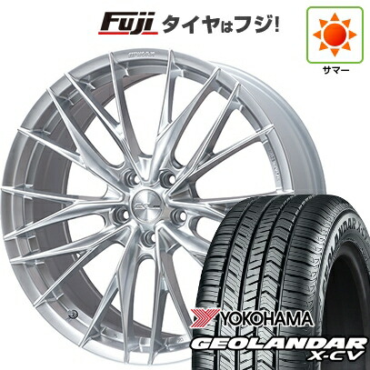 【新品国産車用5穴114.3】 夏タイヤ ホイール4本セット 235/55R19 ヨコハマ ジオランダー X-CV G057 WORK ワーク シュヴァート ブルネン LX 8J 19インチ(送料無料)