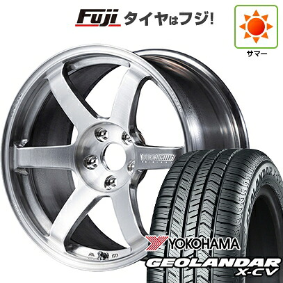 【新品国産車用5穴114.3】 夏タイヤ ホイール4本セット 235/55R19 ヨコハマ ジオランダー X-CV G057 RAYS レイズ ボルクレーシング TE37 サーガ S-plus A.S.T. 8.5J 19インチ(送料無料)｜フジコーポレーション 314,550円