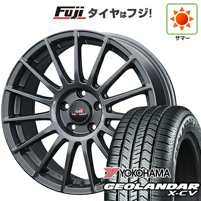 【新品国産車用5穴114.3】 夏タイヤ ホイール4本セット 245/45R20 ヨコハマ ジオランダー X-CV G057 OZ スーパーツーリズモ TGR-WRT 8.5J 20インチ(送料無料)|フジコーポレーション