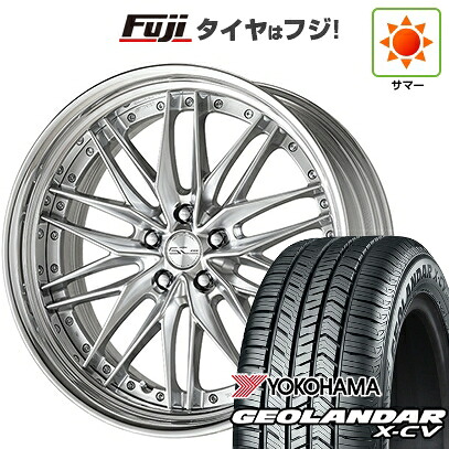【新品】レクサスRX 2022/11- 夏タイヤ ホイール4本セット 265/40R22 ヨコハマ ジオランダー X-CV G057 WORK ワーク シュヴァート クヴェルII 9J 22インチ(送料無料)