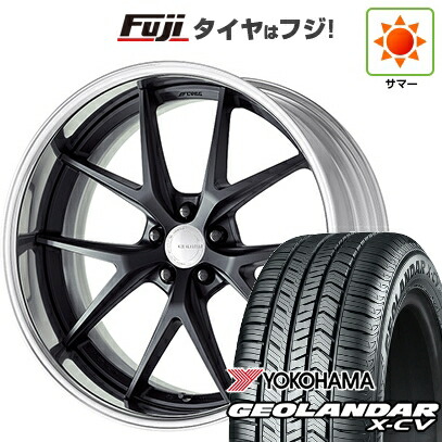 【新品国産車用5穴114.3】 夏タイヤ ホイール4本セット 255/45R20 ヨコハマ ジオランダー X-CV G057 WORK ワーク グノーシスRX RXS 8.5J 20インチ(送料無料)