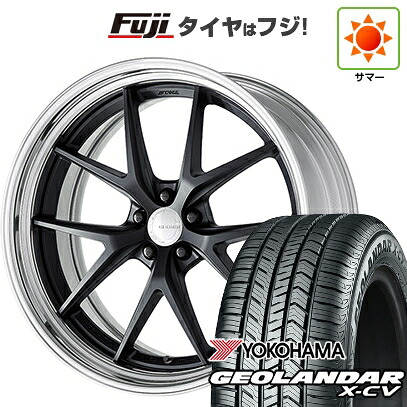 【新品国産車用5穴114.3】 夏タイヤ ホイール4本セット 265/40R22 ヨコハマ ジオランダー X-CV G057 WORK ワーク グノーシスRX RXS 9J 22インチ(送料無料)