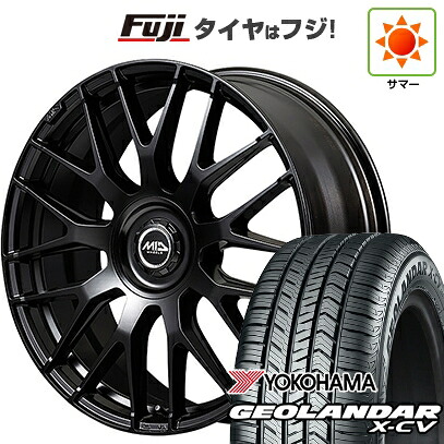 【新品国産車用5穴114.3】 夏タイヤ ホイール4本セット 255/45R20 ヨコハマ ジオランダー X-CV G057 MID WHEELS MID EXCLUSIVE 029M 8.5J 20インチ(送料無料)
