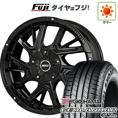 【新品国産車用5穴114.3】 夏タイヤ ホイール4本セット 225/60R17 99 V ヨコハマ ジオランダー CV G058 コーセイ ボトムガルシア ゲラルディ 7J 17インチ(送料無料)｜フジコーポレーション 105,380円