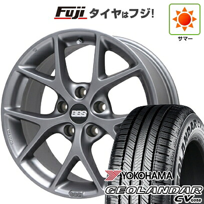 【新品】ライズ/ロッキー（ハイブリッド） 夏タイヤ ホイール4本セット 195/65R16 ヨコハマ ジオランダー CV G058 BBS GERMANY SR ヒマラヤサテングレー 7J 16インチ(送料無料)
