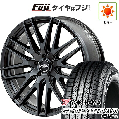 【新品国産車用5穴114.3】 夏タイヤ ホイール4本セット 225/55R18 102 V XL ヨコハマ ジオランダー CV G058 MID WHEELS MID EXCLUSIVE 029F 8J 18インチ(送料無料)|フジコーポレーション