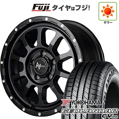 【新品国産車用5穴114.3】 夏タイヤ ホイール4本セット 215/65R16 ヨコハマ ジオランダー CV G058 MID WHEELS NITRO POWER M10 パーシングS 7J 16インチ(送料無料)|フジコーポレーション
