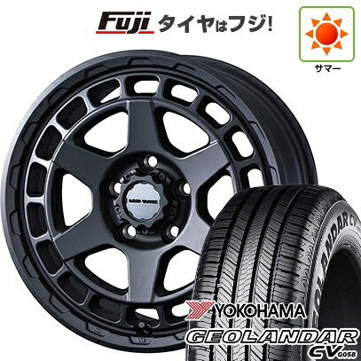 【新品国産車用5穴114.3】 夏タイヤ ホイール4本セット 225/60R17 99 V ヨコハマ ジオランダー CV G058 WEDS ウェッズアドベンチャー マッドヴァンス X タイプS 7J 17インチ(送料無料)