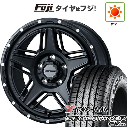 【新品国産車用5穴114.3】 夏タイヤ ホイール4本セット 225/60R17 99 V ヨコハマ ジオランダー CV G058 WEDS ウェッズアドベンチャー マッドヴァンス 07 7J 17インチ(送料無料)｜フジコーポレーション