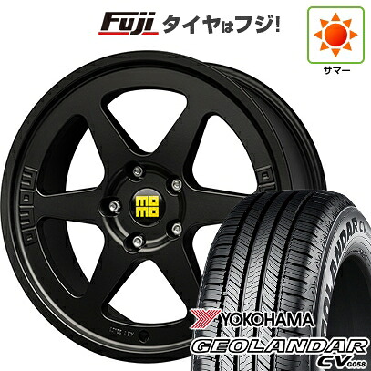 【新品国産車用5穴114.3】 夏タイヤ ホイール4本セット 225/60R18 ヨコハマ ジオランダー CV G058 モモ ヘリテージ 6 8J 18インチ(送料無料)｜フジコーポレーション